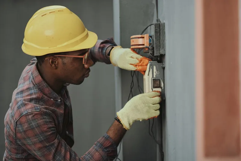 Professional technician repairing a gas furnace in Belton, TX